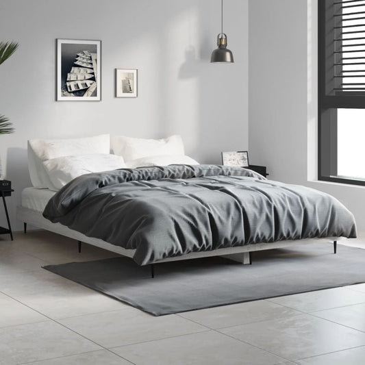 Giroletto Grigio Sonoma 140x190 cm in Legno Multistrato | homemem39