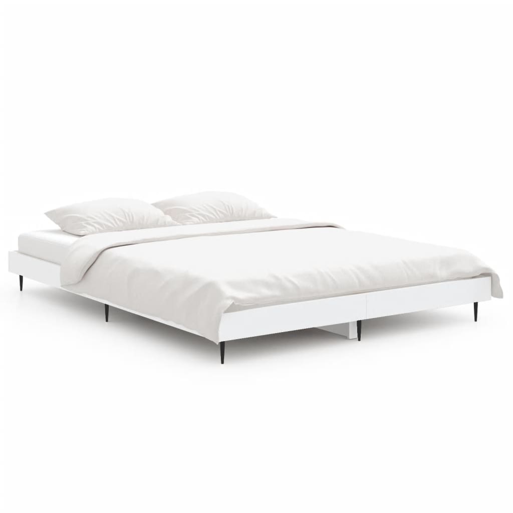 Giroletto Bianco 135x190 cm in Legno Multistrato | homemem39