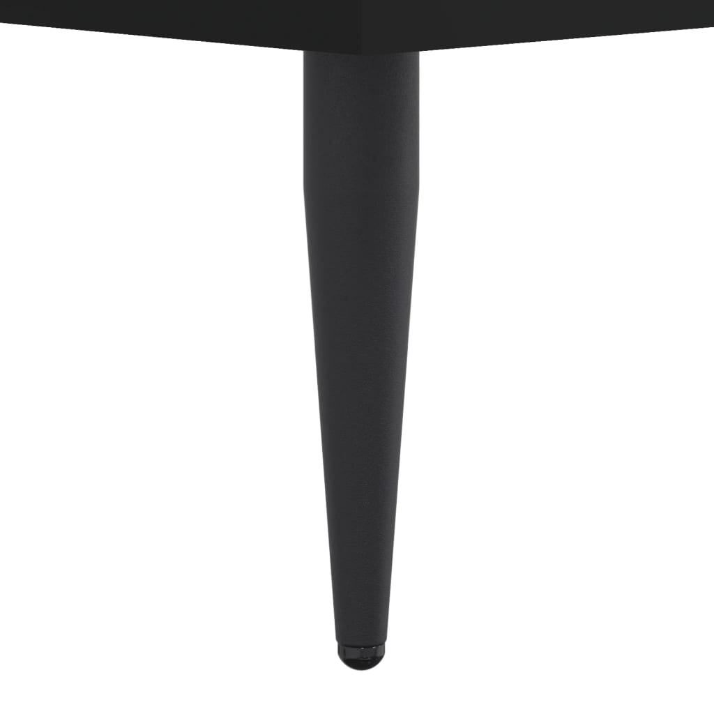 Giroletto Nero 135x190 cm in Legno Multistrato | homemem39