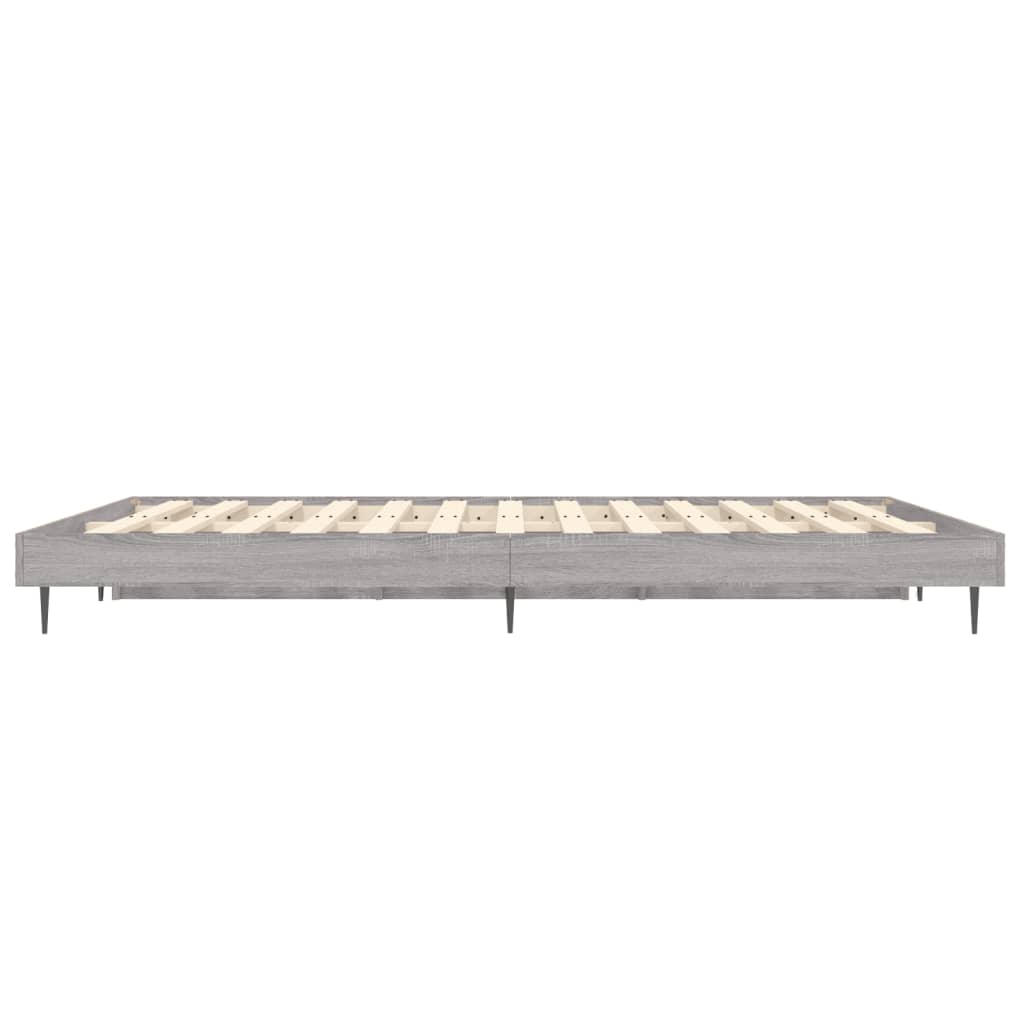 Giroletto Grigio Sonoma 135x190 cm in Legno Multistrato