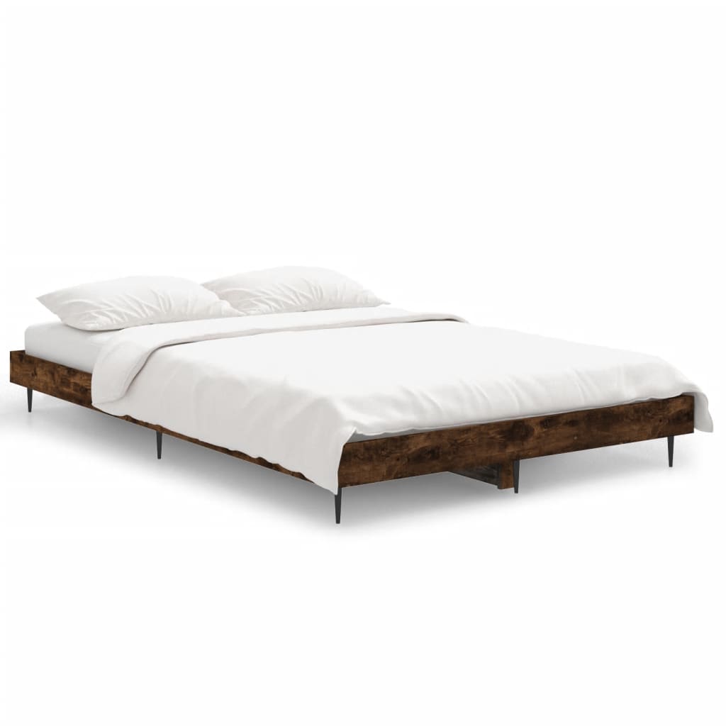 Giroletto senza Materasso Rovere Fumo 120x190 cm in Truciolato | homemem39