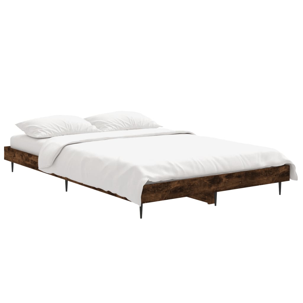 Giroletto senza Materasso Rovere Fumo 120x190 cm in Truciolato | homemem39