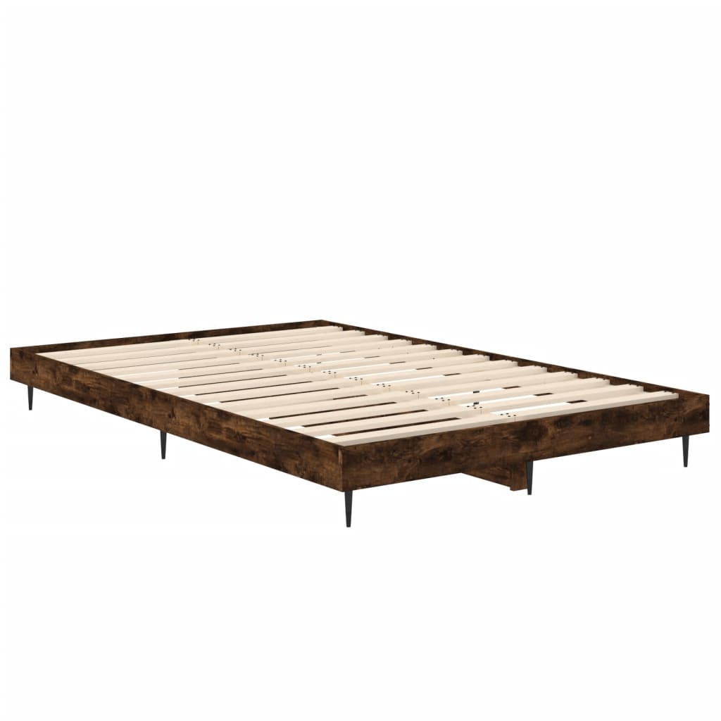 Giroletto senza Materasso Rovere Fumo 120x190 cm in Truciolato | homemem39
