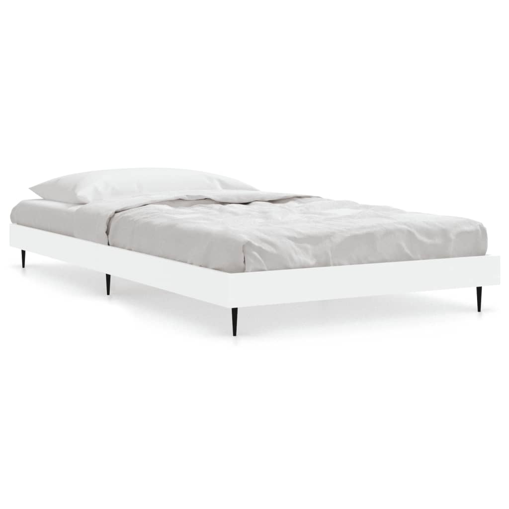 Giroletto Bianco 90x190 cm in Legno Multistrato | homemem39