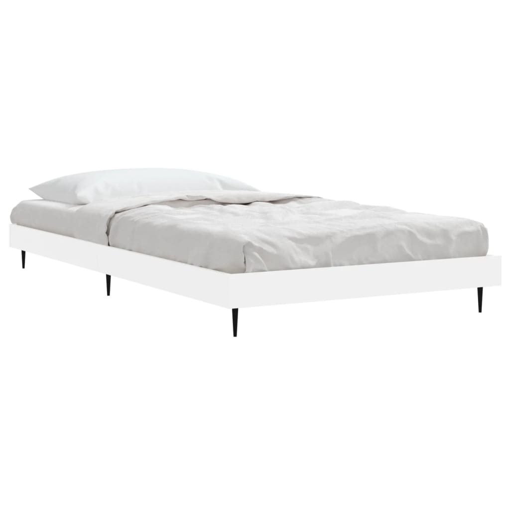 Giroletto Bianco 90x190 cm in Legno Multistrato | homemem39