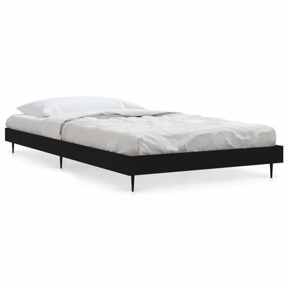 Giroletto Nero 90x190 cm in Legno Multistrato | homemem39