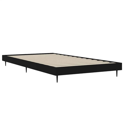 Giroletto Nero 90x190 cm in Legno Multistrato | homemem39