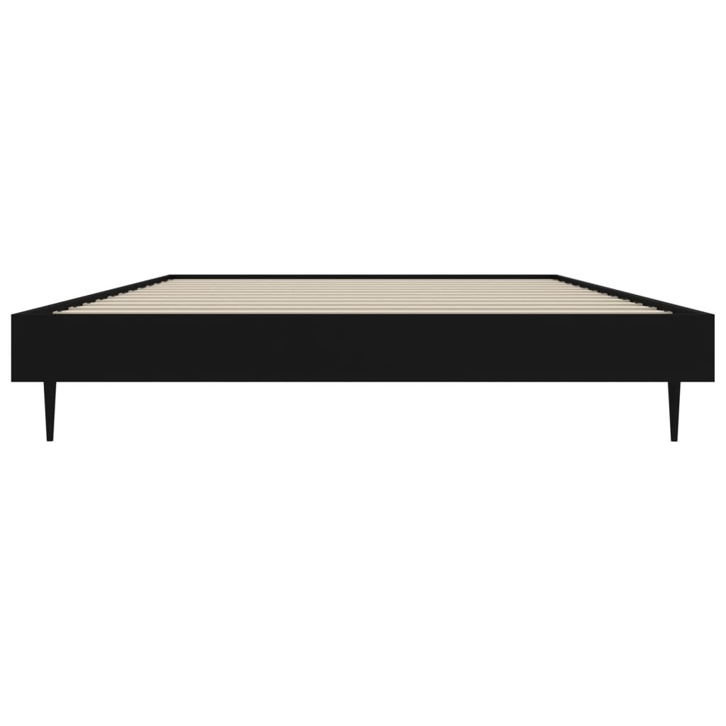 Giroletto Nero 90x190 cm in Legno Multistrato | homemem39