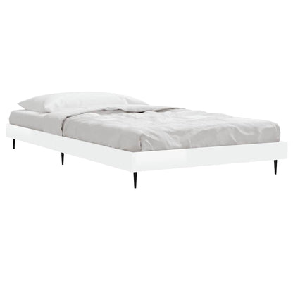 Giroletto Bianco Lucido 90x190 cm in Legno Multistrato | homemem39