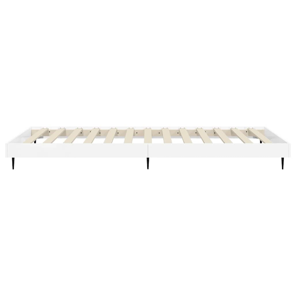 Giroletto Bianco Lucido 90x190 cm in Legno Multistrato | homemem39