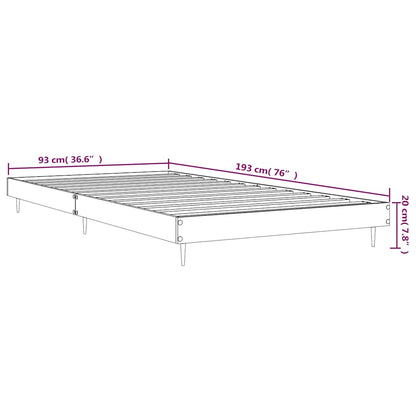 Giroletto Bianco Lucido 90x190 cm in Legno Multistrato | homemem39