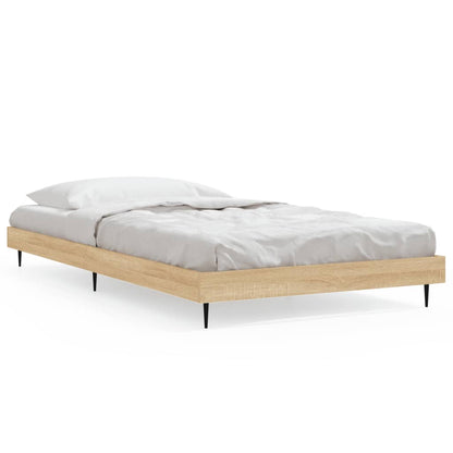 Giroletto senza Materasso Rovere Sonoma 90x190 cm in Truciolato | homemem39