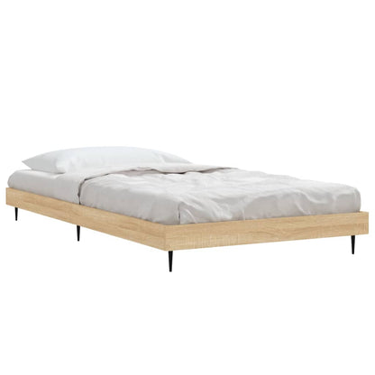 Giroletto senza Materasso Rovere Sonoma 90x190 cm in Truciolato | homemem39