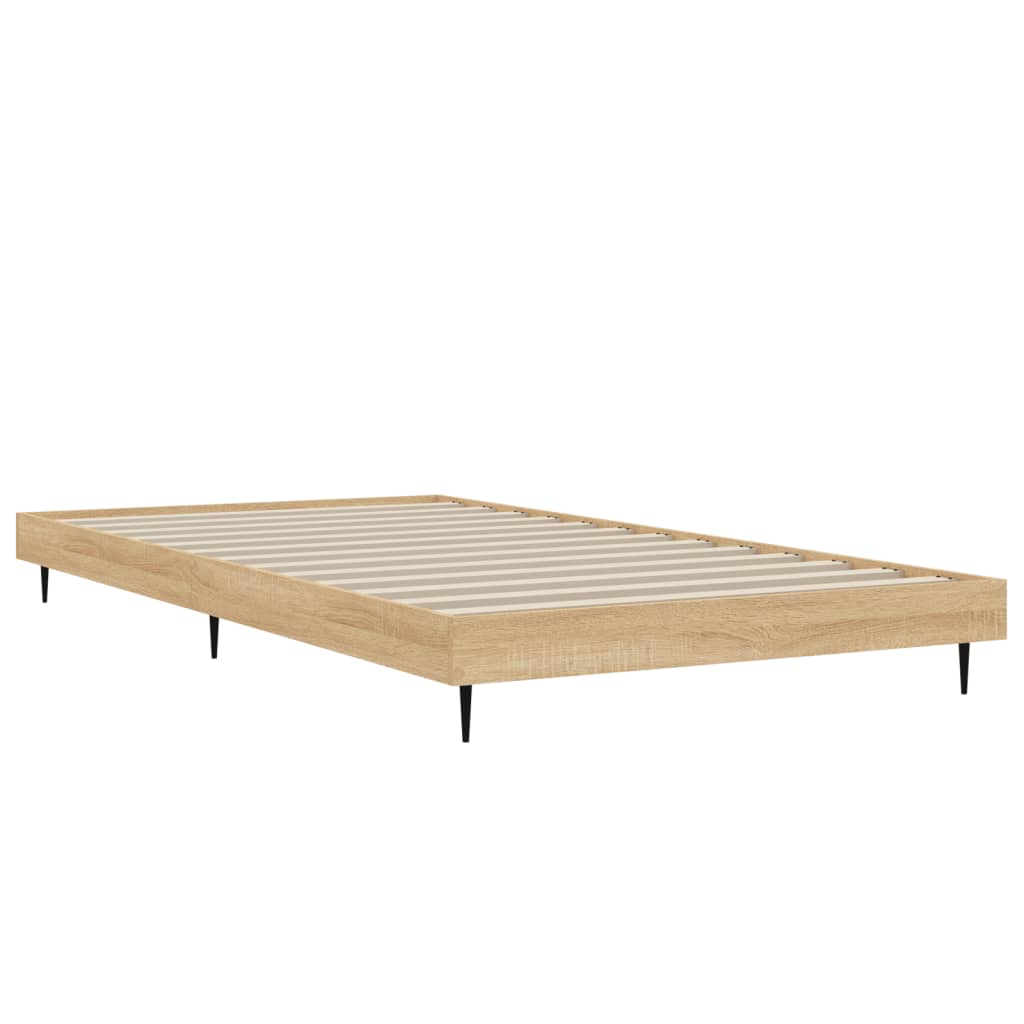 Giroletto senza Materasso Rovere Sonoma 90x190 cm in Truciolato | homemem39
