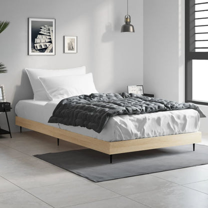 Giroletto senza Materasso Rovere Sonoma 90x190 cm in Truciolato | homemem39