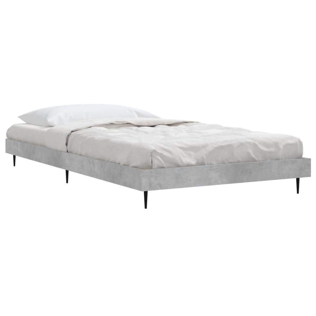 Giroletto Grigio Cemento 90x190 cm in Legno Multistrato | homemem39