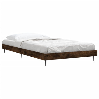 Giroletto senza Materasso Rovere Fumo 90x190 cm in Truciolato | homemem39