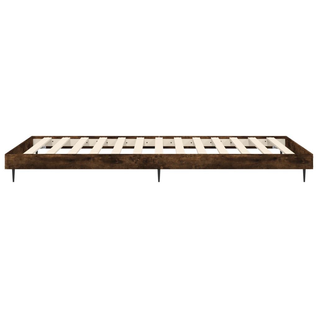 Giroletto senza Materasso Rovere Fumo 90x190 cm in Truciolato | homemem39