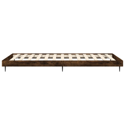 Giroletto senza Materasso Rovere Fumo 90x190 cm in Truciolato | homemem39