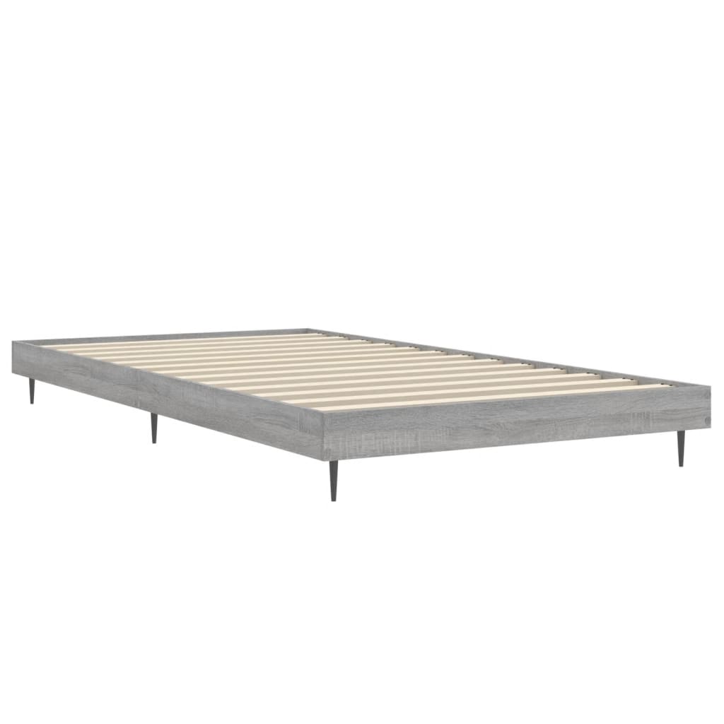 Giroletto Grigio Sonoma 90x190 cm in Legno Multistrato | homemem39