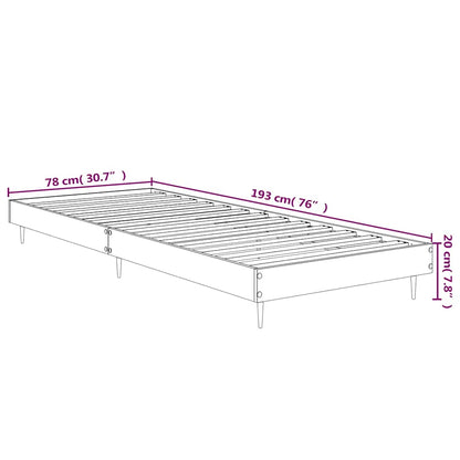 Giroletto Bianco 75x190 cm in Legno Multistrato