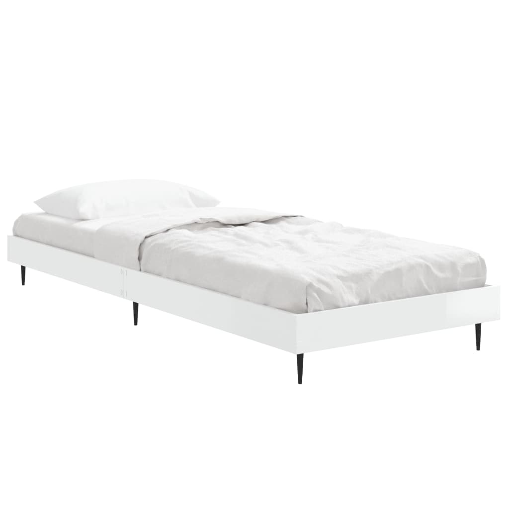 Giroletto Bianco Lucido 75x190 cm in Legno Multistrato | homemem39