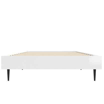 Giroletto Bianco Lucido 75x190 cm in Legno Multistrato | homemem39