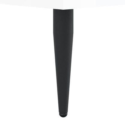Giroletto Bianco Lucido 75x190 cm in Legno Multistrato | homemem39