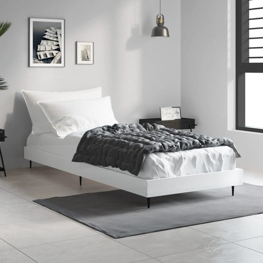 Giroletto Bianco Lucido 75x190 cm in Legno Multistrato | homemem39