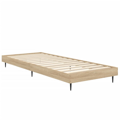 Giroletto senza Materasso Rovere Sonoma 75x190 cm in Truciolato