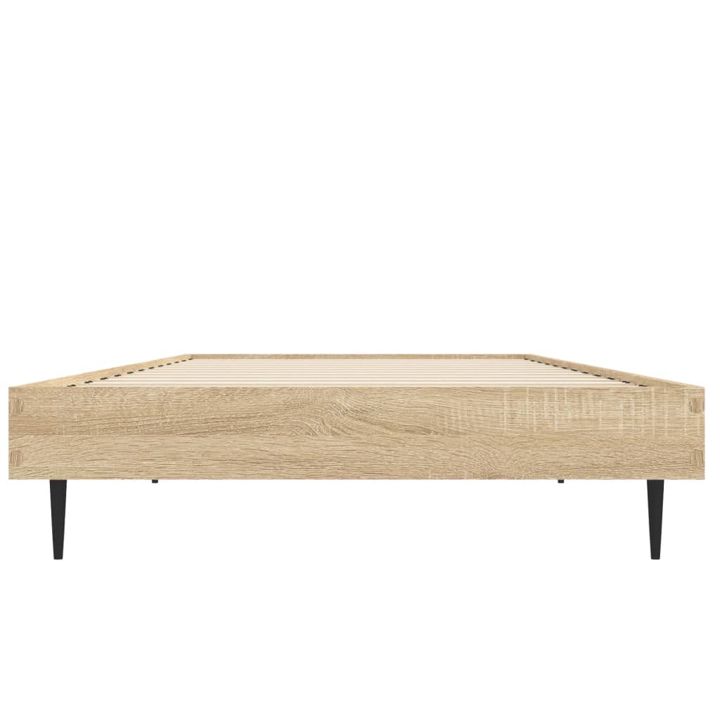 Giroletto senza Materasso Rovere Sonoma 75x190 cm in Truciolato