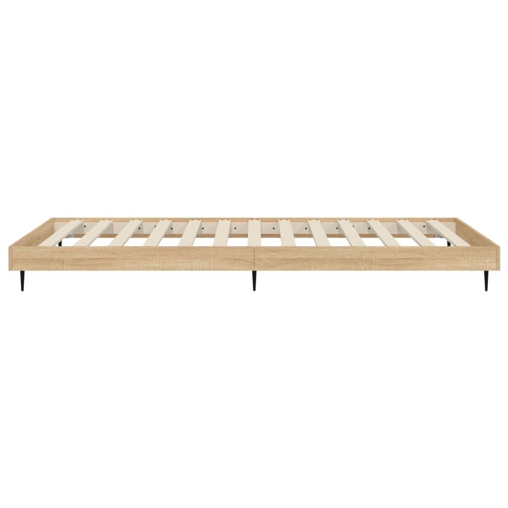 Giroletto senza Materasso Rovere Sonoma 75x190 cm in Truciolato