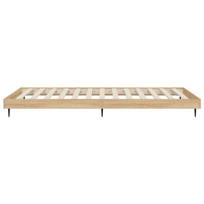 Giroletto senza Materasso Rovere Sonoma 75x190 cm in Truciolato