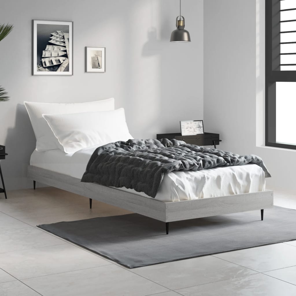 Giroletto Grigio Sonoma 75x190 cm in Legno Multistrato | homemem39