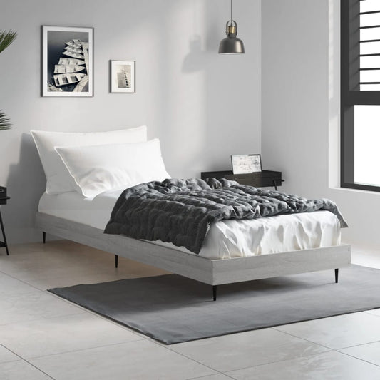 Giroletto Grigio Sonoma 75x190 cm in Legno Multistrato | homemem39