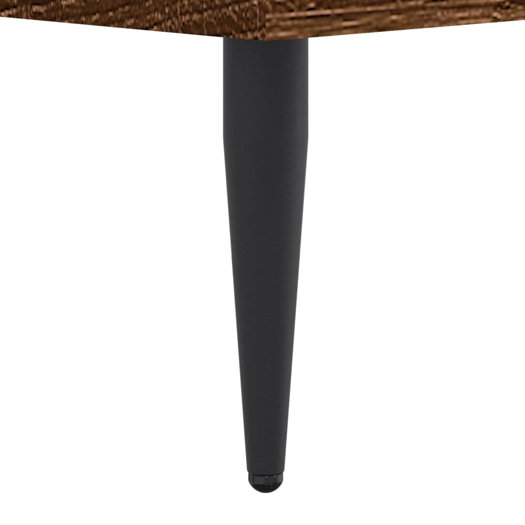 Giroletto senza Materasso Rovere Marrone 75x190cm in Truciolato - homemem39