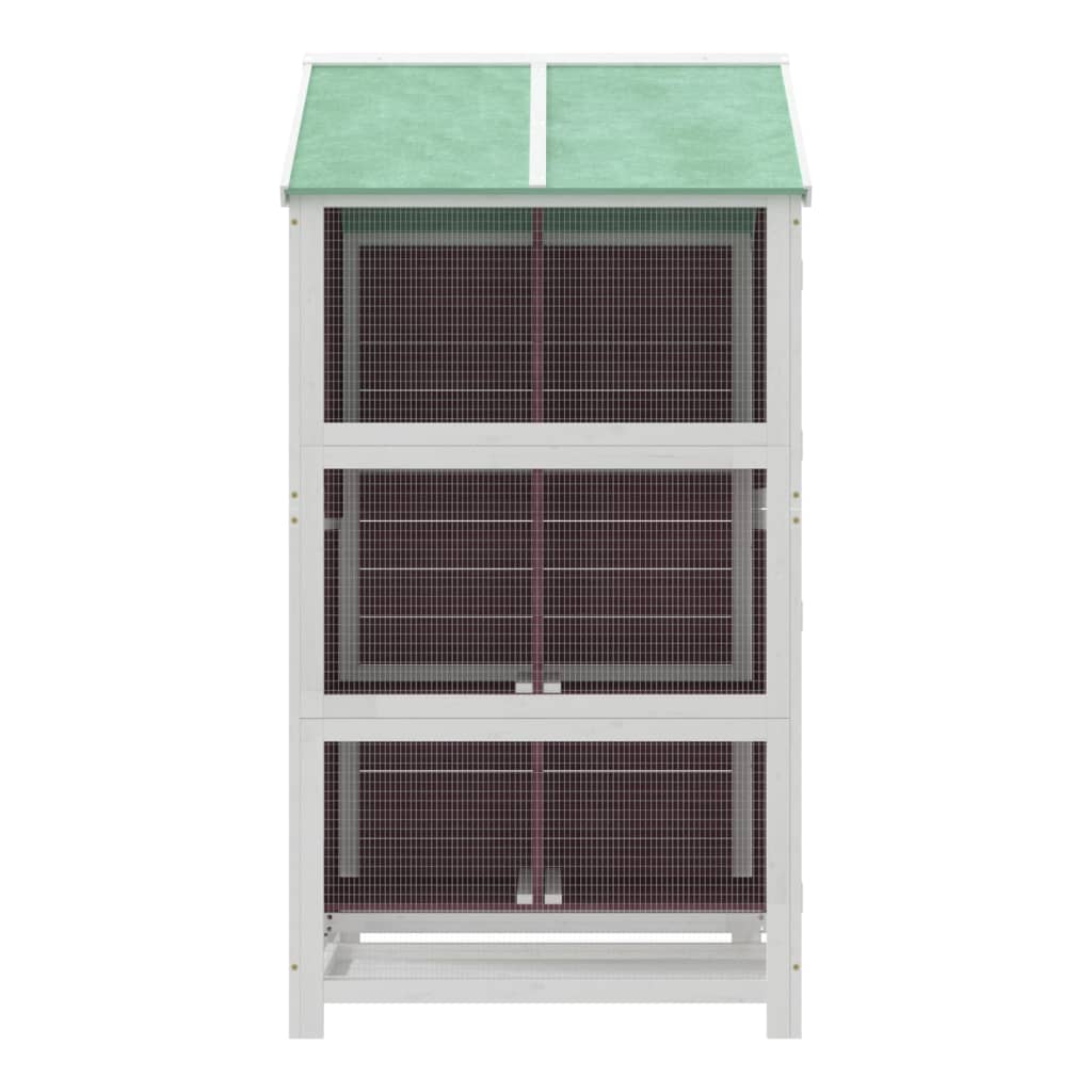 Casetta per Uccelli Moka 97x81x152 cm in Legno Massello di Pino | homemem39