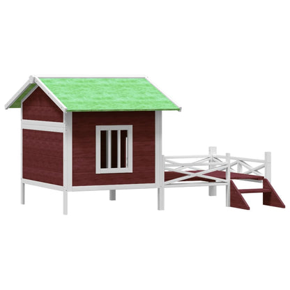Cuccia per Cani Moka 159x120x88,5 cm in Legno Massello di Pino | homemem39