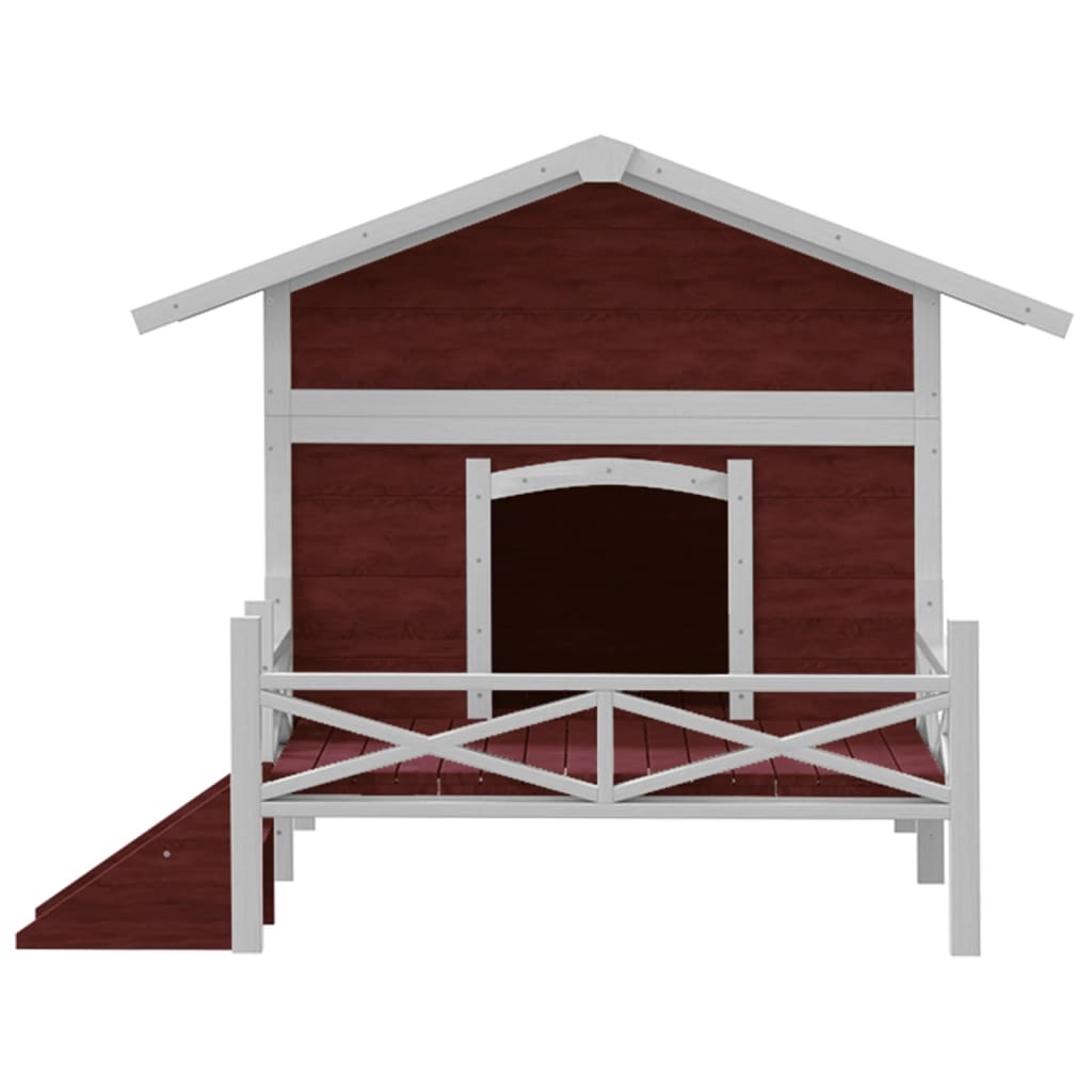 Cuccia per Cani Moka 159x120x88,5 cm in Legno Massello di Pino | homemem39