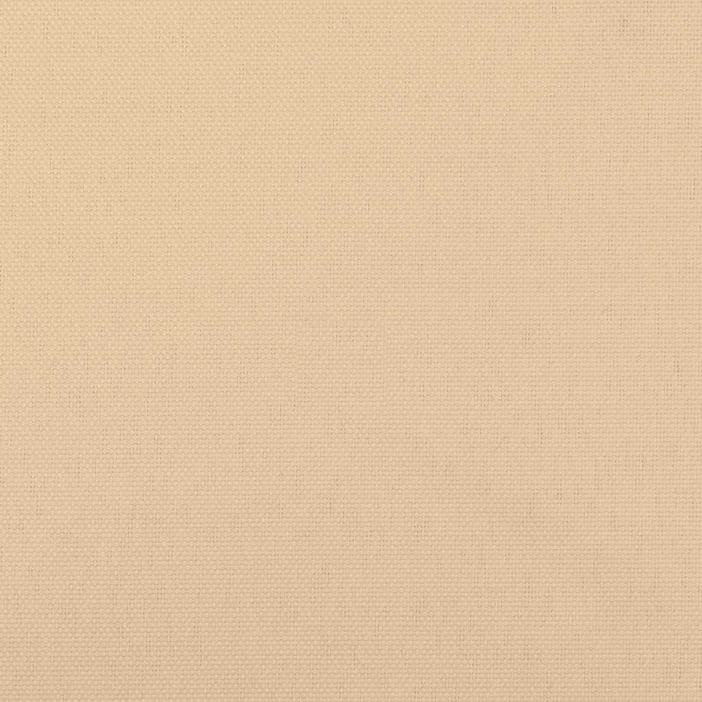 Poggiapiedi da Giardino con Cuscino in Legno Massello di Pino