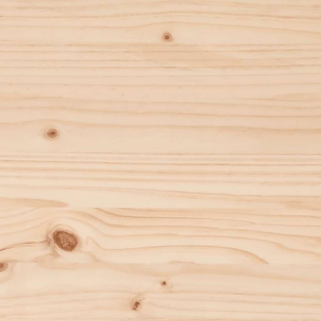 Sedia da Giardino con Cuscini in Legno Massello di Pino | homemem39