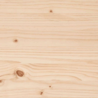 Sedia da Giardino con Cuscini in Legno Massello di Pino | homemem39