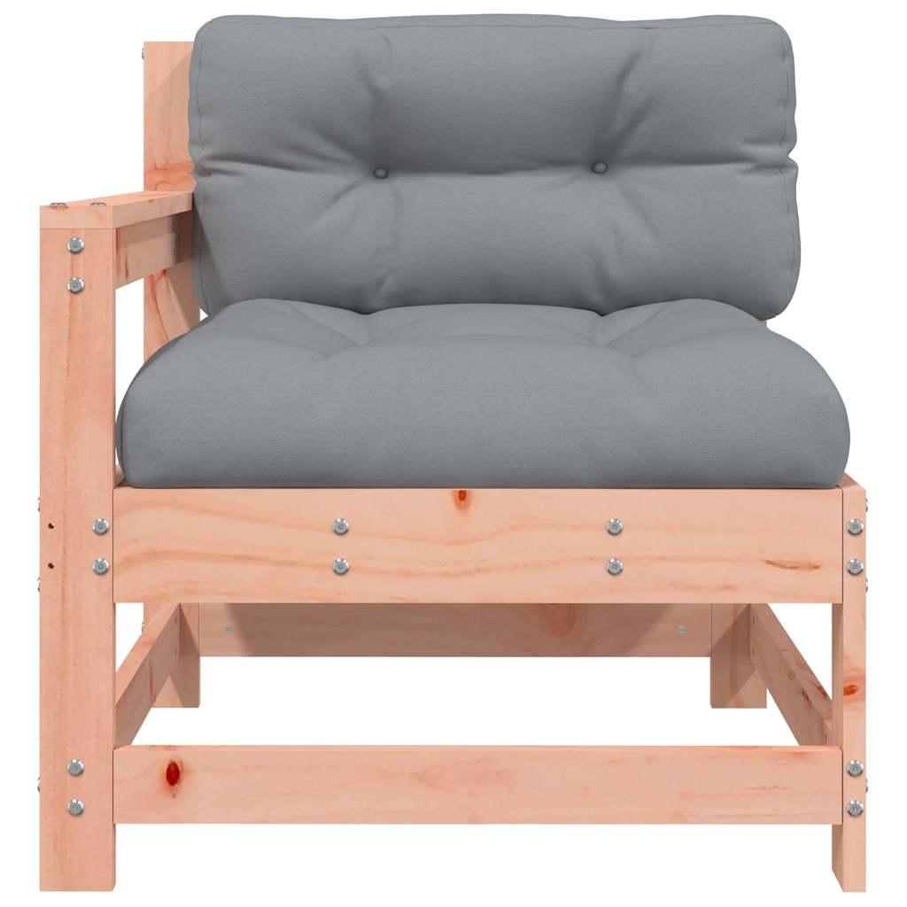 Sedia da Giardino con Cuscini in Legno Massello di Douglas | homemem39