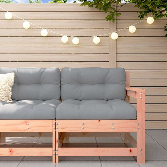 Sedia da Giardino con Cuscini in Legno Massello di Douglas | homemem39