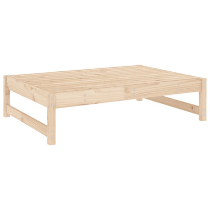 Poggiapiedi da Giardino 120x80 cm in Legno Massello di Pino | homemem39