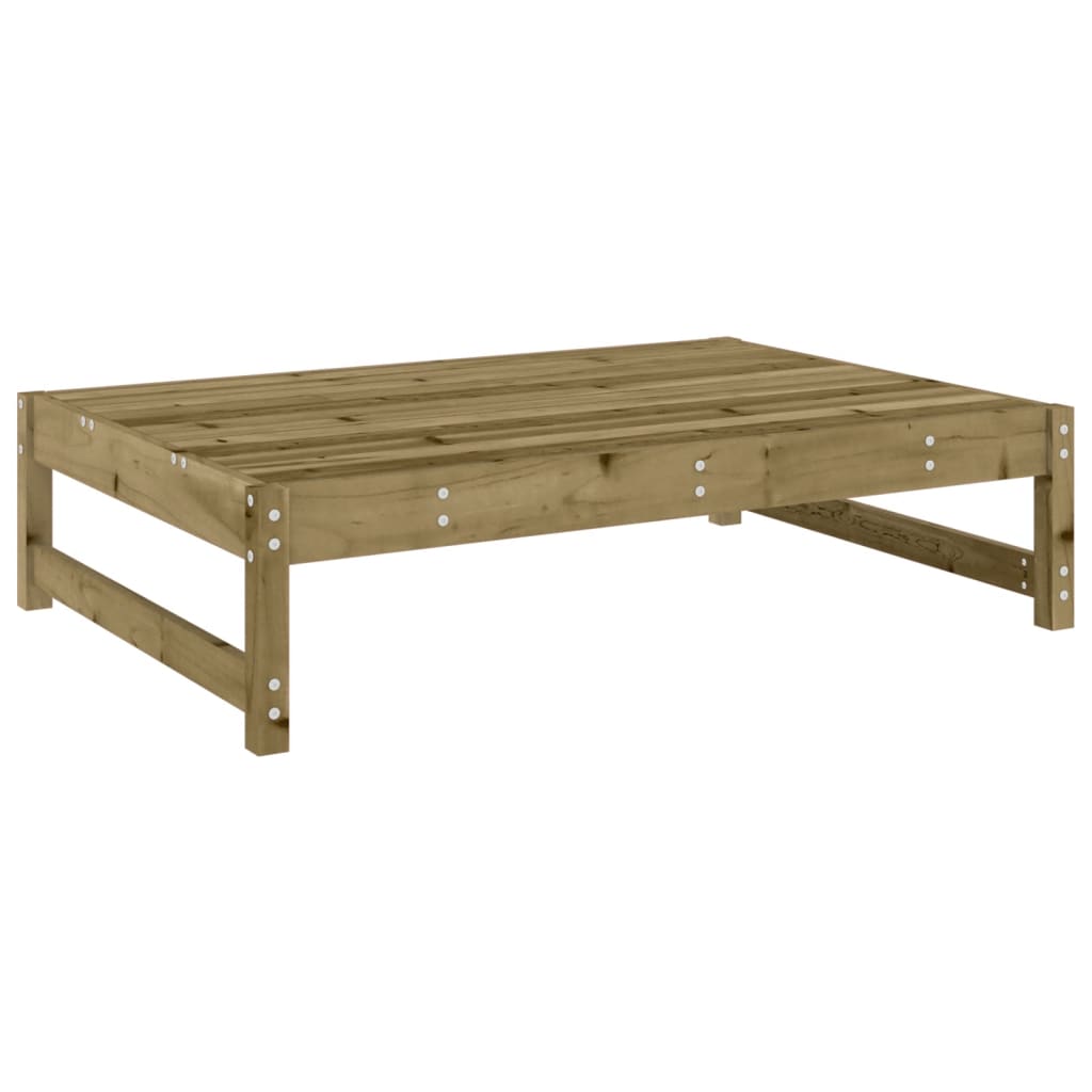 Poggiapiedi da Giardino 120x80 cm in Legno Impregnato di Pino | homemem39