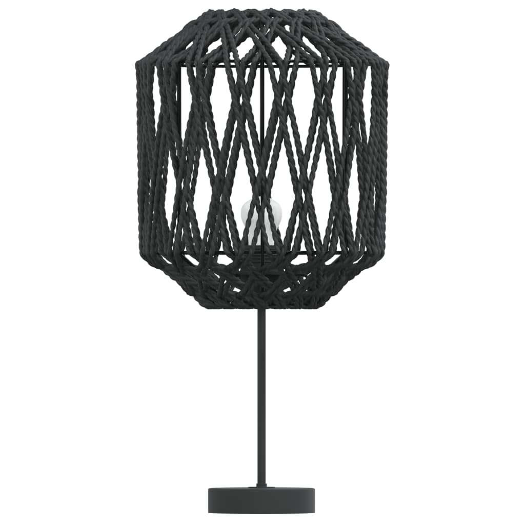 Paralume Nero Ø23x28 cm Ferro e Carta | homemem39