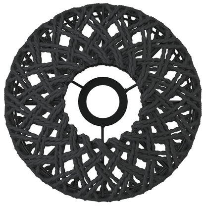 Paralume Nero Ø23x28 cm Ferro e Carta | homemem39