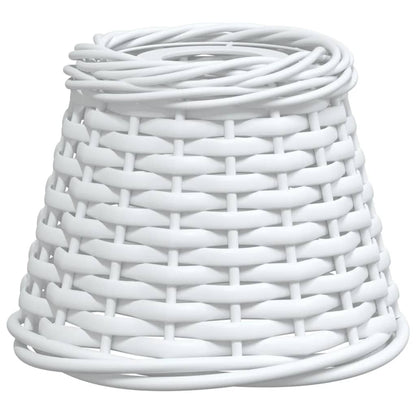 Paralume da Soffitto Bianco Ø15x12 cm in Vimini - homemem39