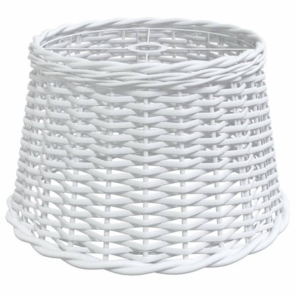 Paralume da Soffitto Bianco Ø45x28 cm in Vimini - homemem39